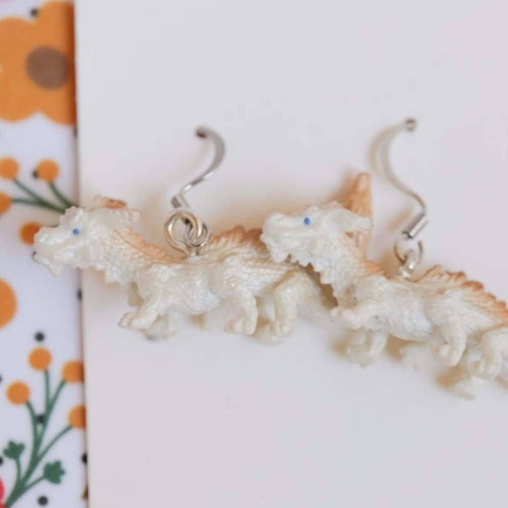 🐉 Good Luck Dragon "Falkor" Earrings 🧧